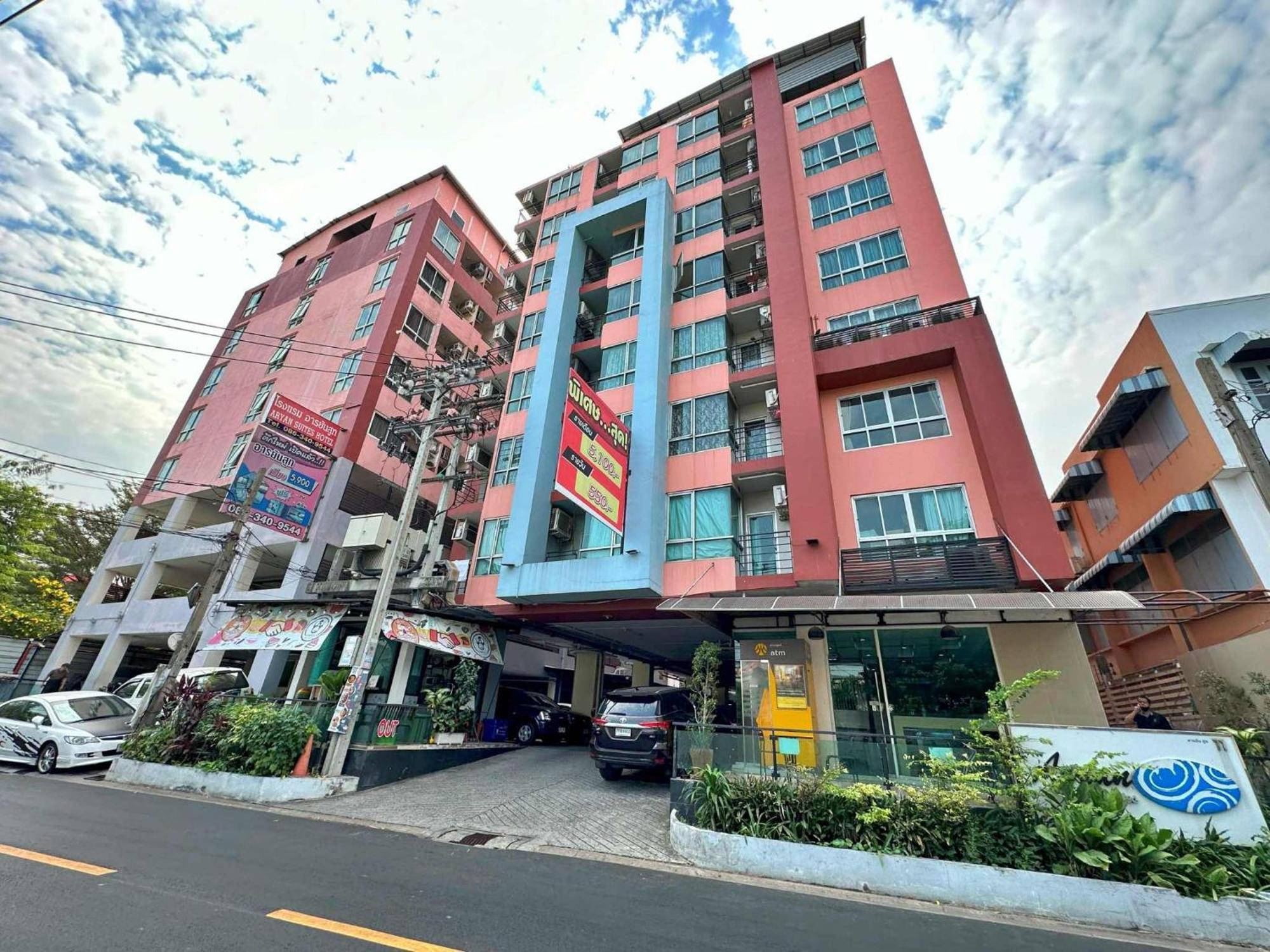 Aryan Suites Hotel Bangkok Bagian luar foto